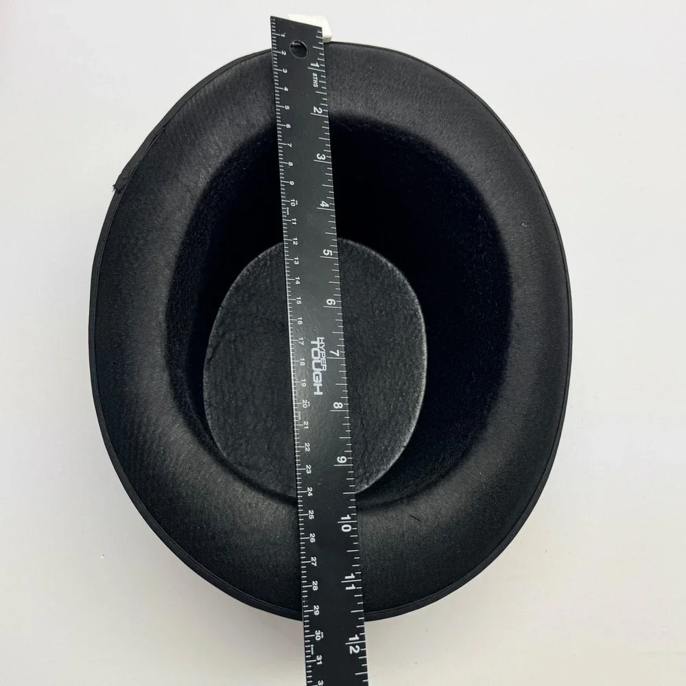 Black Top Hat Costume Accessory Adult Cosplay Party Novelty